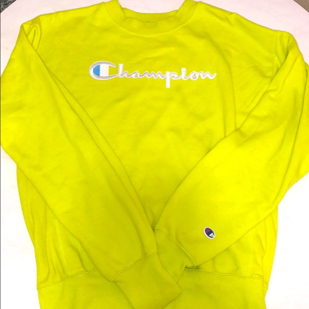 Neon Vintage Champion Sweatshirt